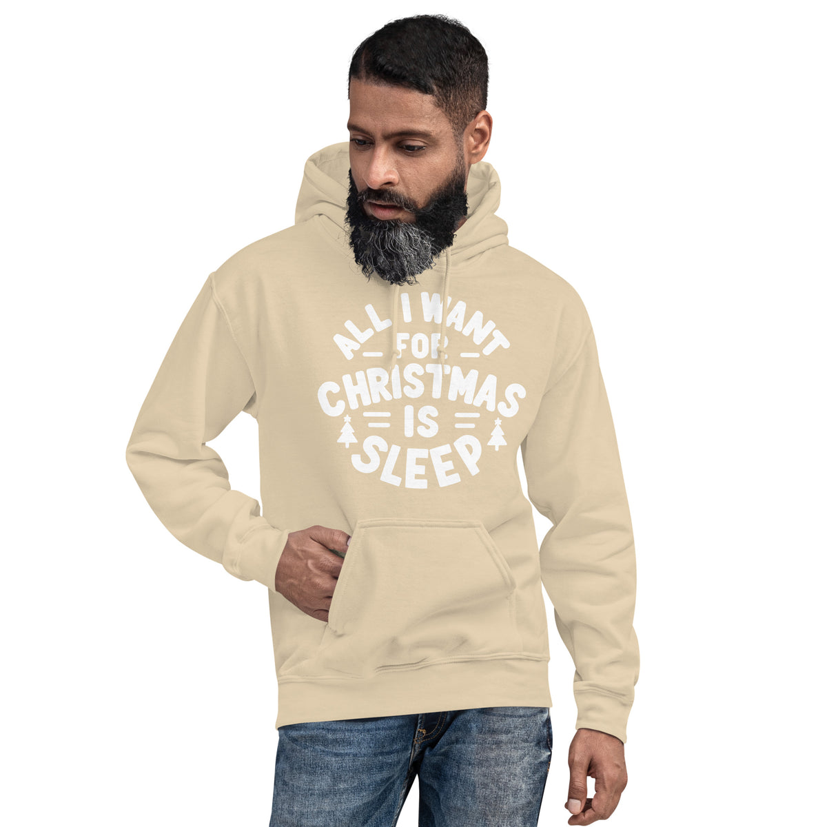 All I Want for Christmas is Sleep Hoodie