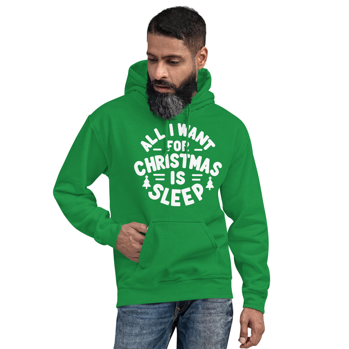 All I Want for Christmas is Sleep Hoodie