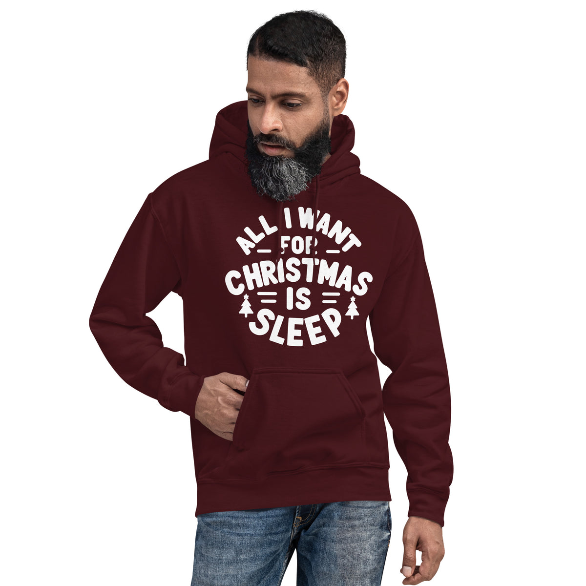 All I Want for Christmas is Sleep Hoodie