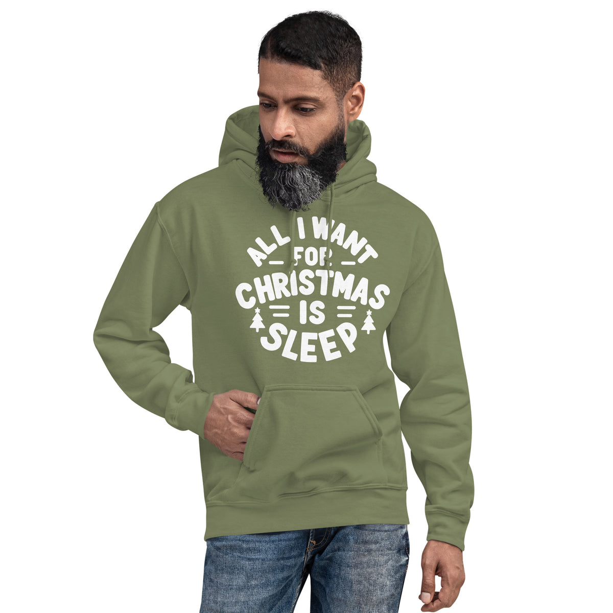 All I Want for Christmas is Sleep Hoodie