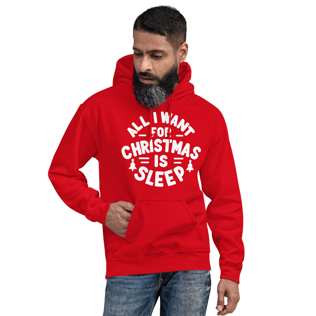 All I Want for Christmas is Sleep Hoodie