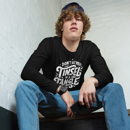 Don't Get Your Tinsel in a Tangle Sleeve Tee