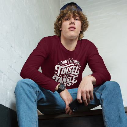 Don't Get Your Tinsel in a Tangle Sleeve Tee