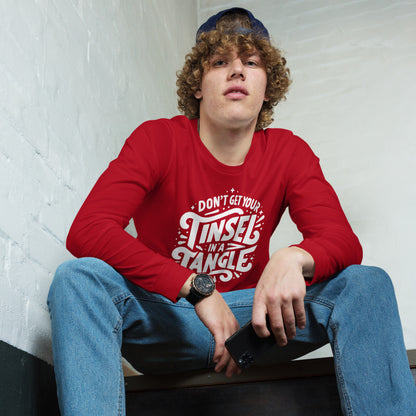 Don't Get Your Tinsel in a Tangle Sleeve Tee