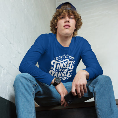 Don't Get Your Tinsel in a Tangle Sleeve Tee